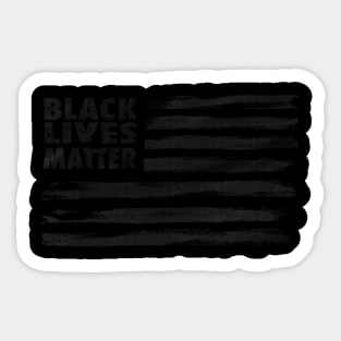 Black Lives Matter Flag Sticker